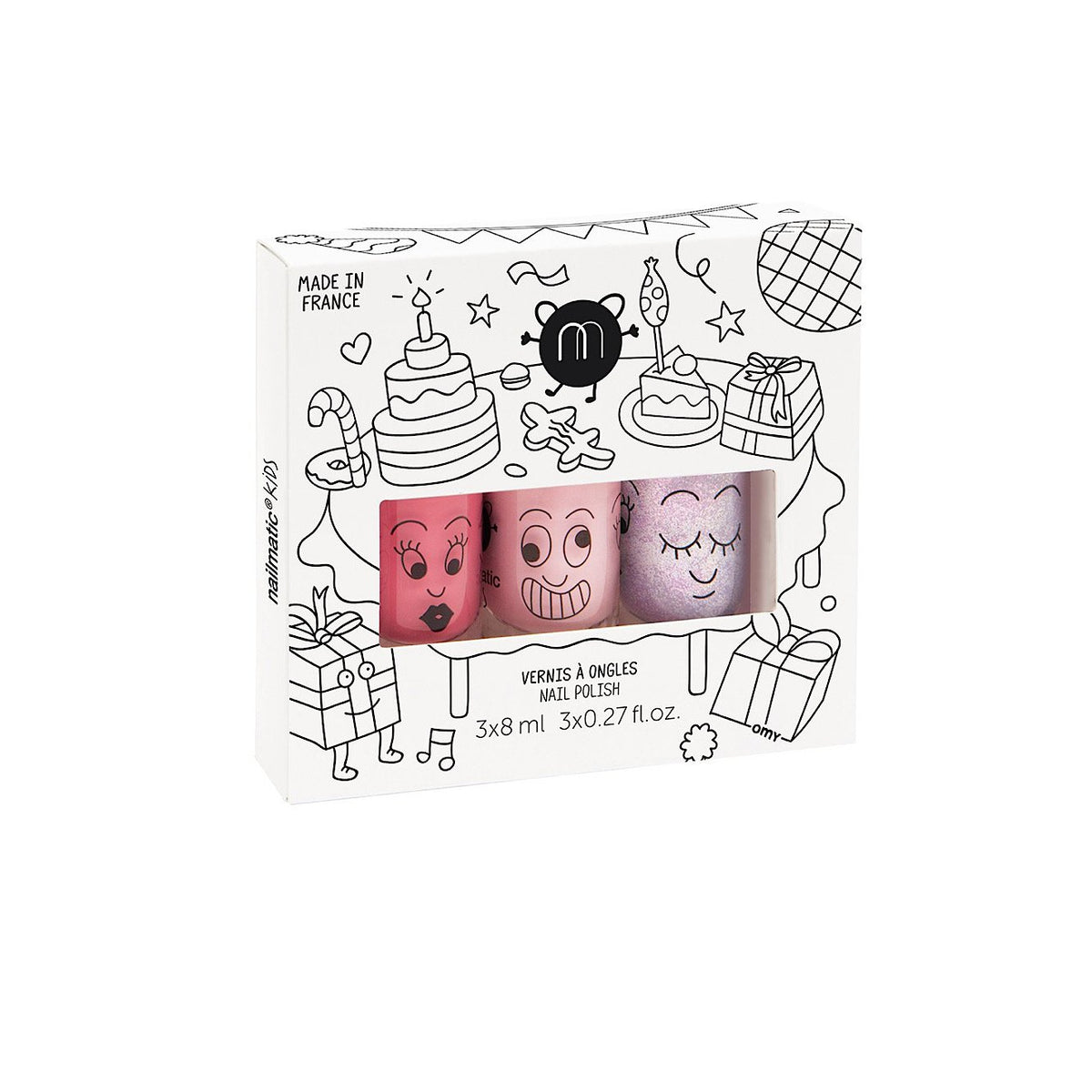 Party Cookie Kids Nail Polish Set of 3