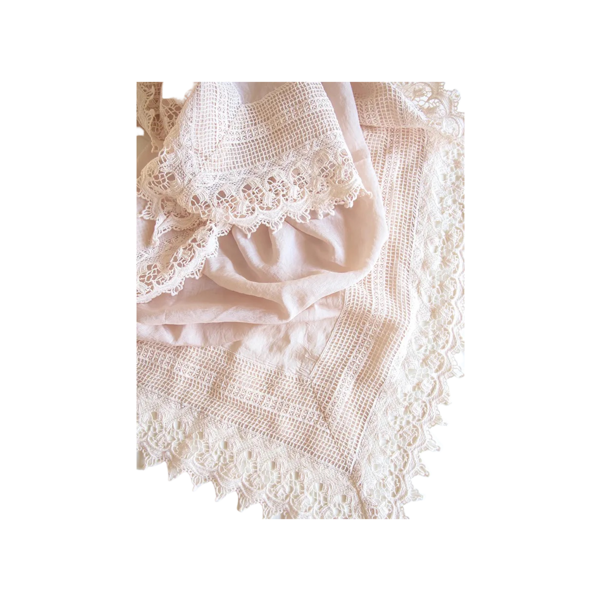 Silk & Lace Heirloom Swaddles