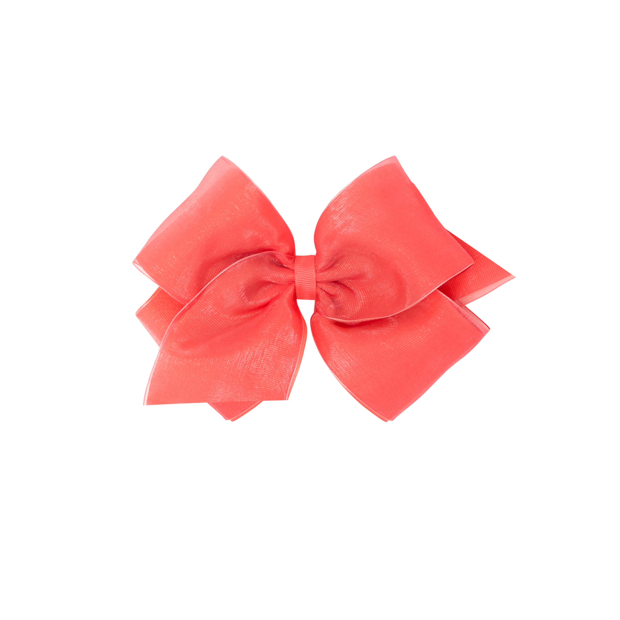 King Grosgrain Organza Overlay Bows