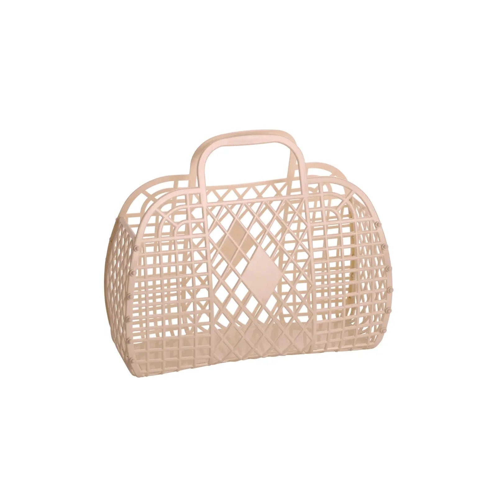 Retro Sun Jellies Small Basket Bags