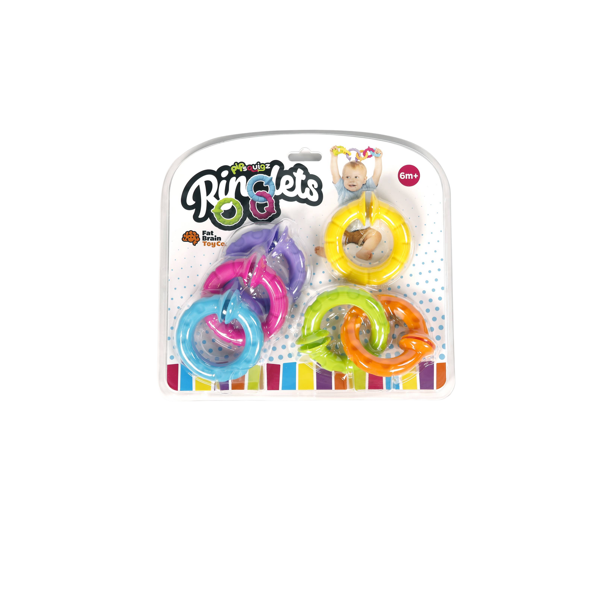 pipSquigz Ringlets Teether Toy