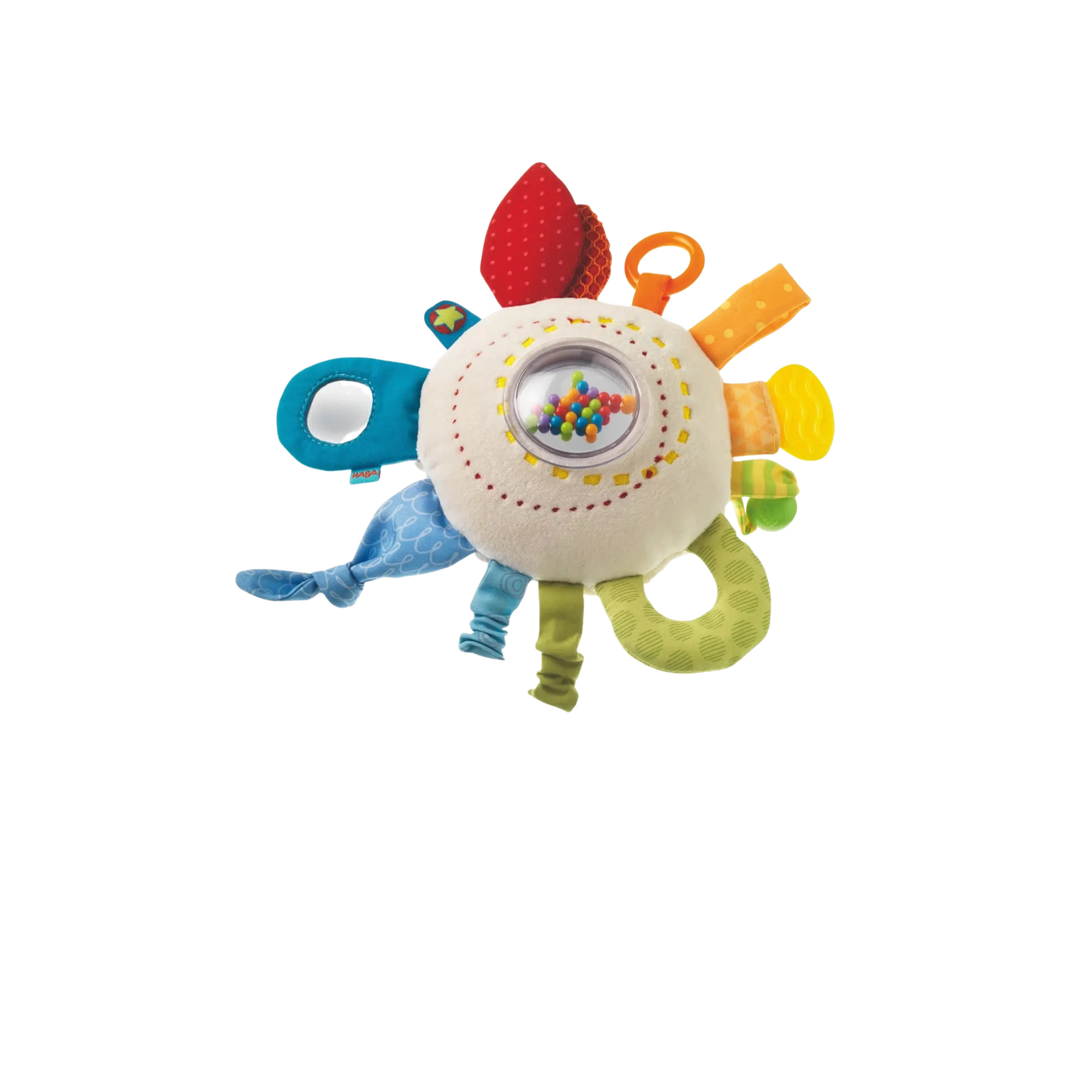 Cuddly Rainbow Activity Teether Toy