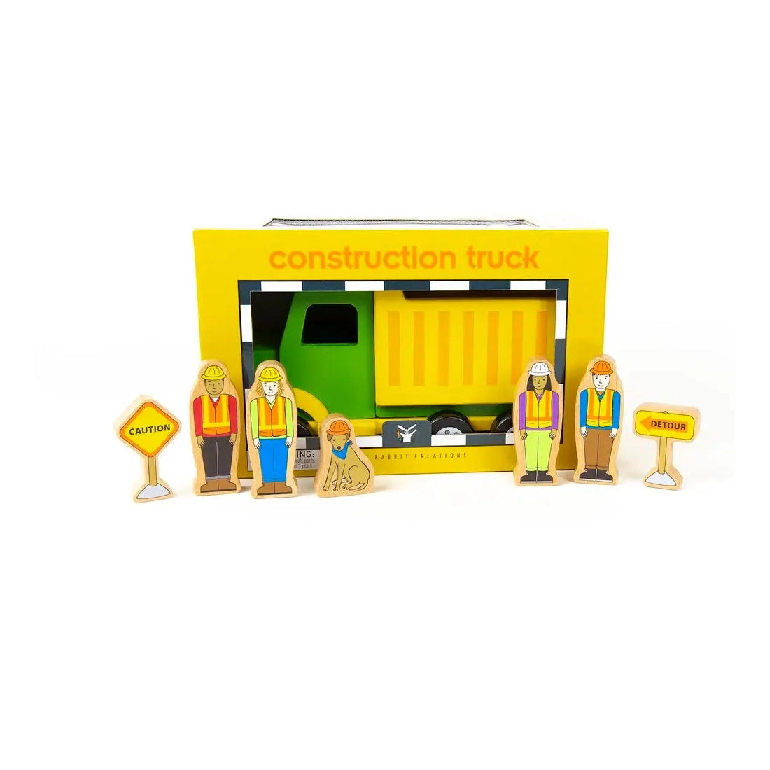 Construction Crew Magnetic Truck