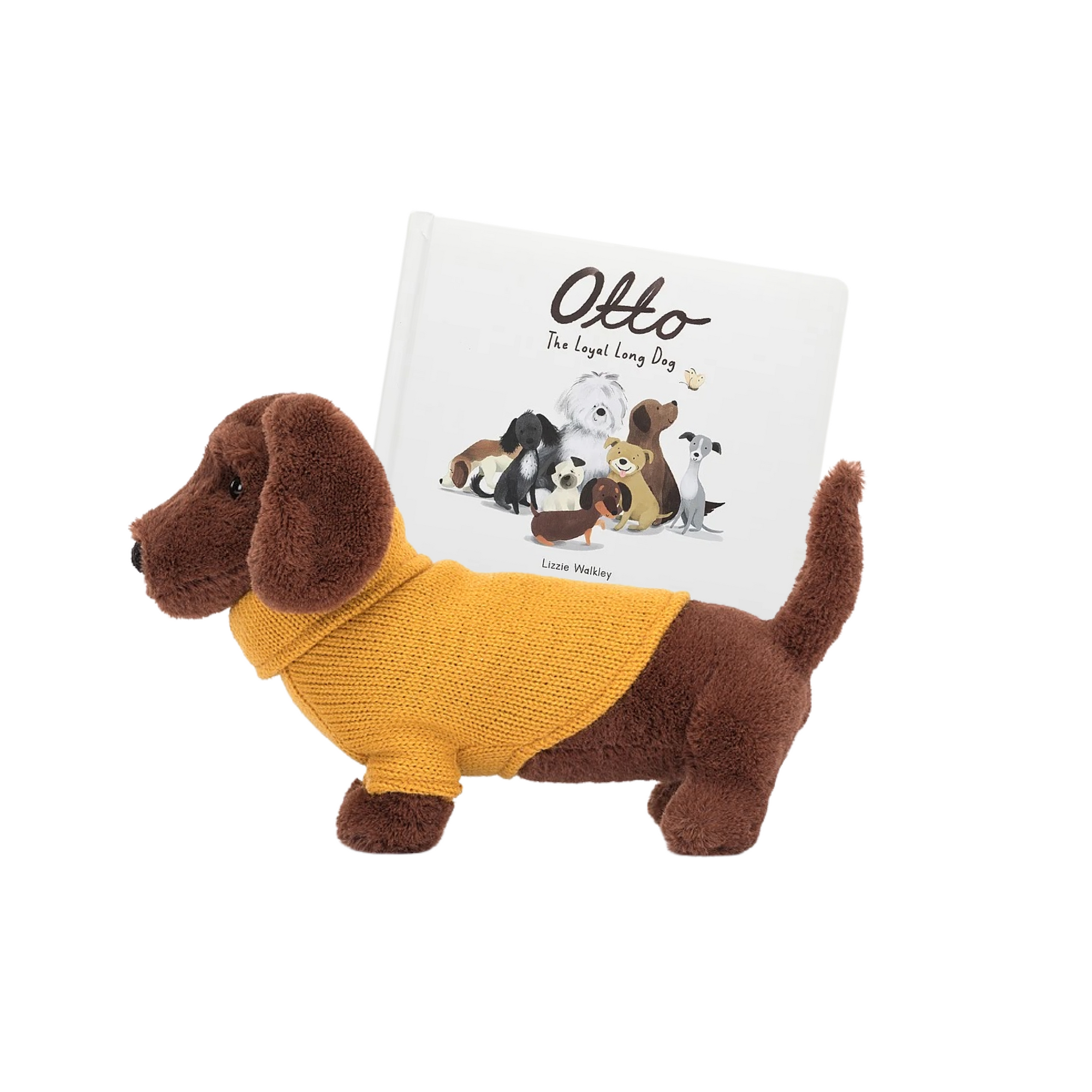 Otto The Loyal Long Dog Plush