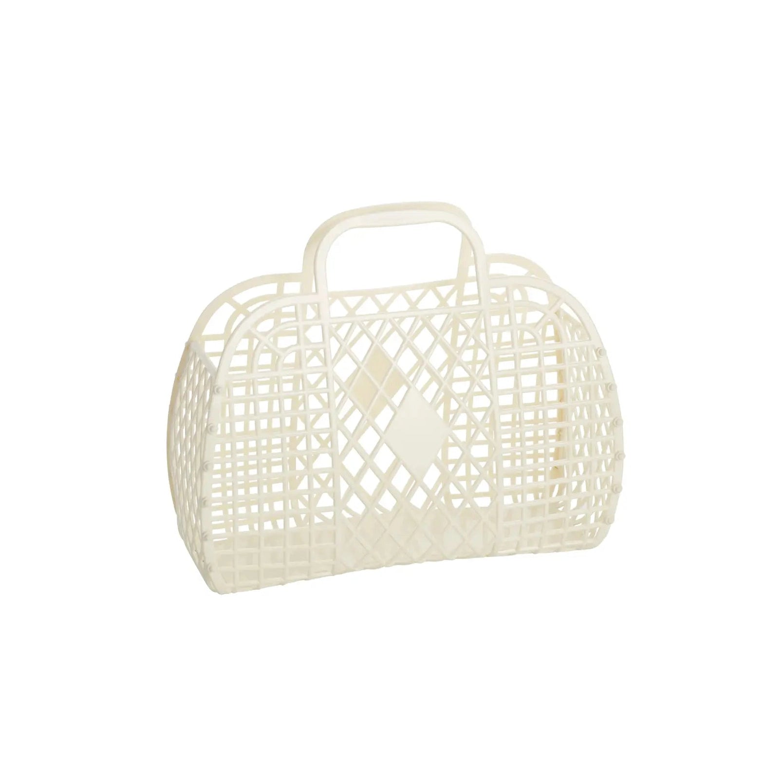 Retro Sun Jellies Small Basket Bags