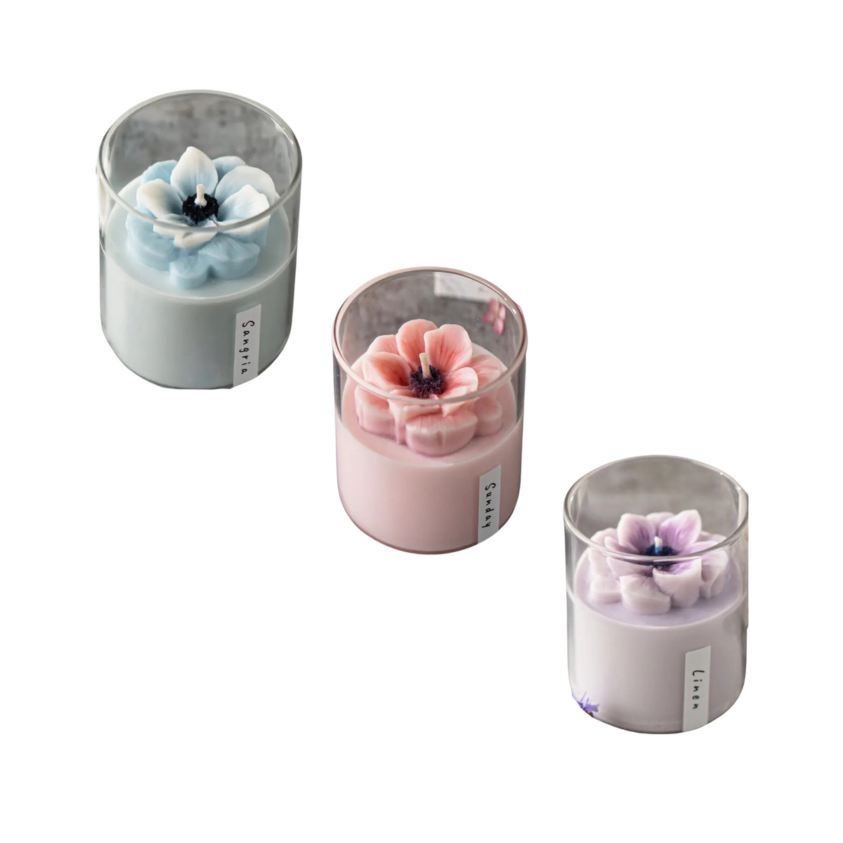 Anemone Floral Soy Candle