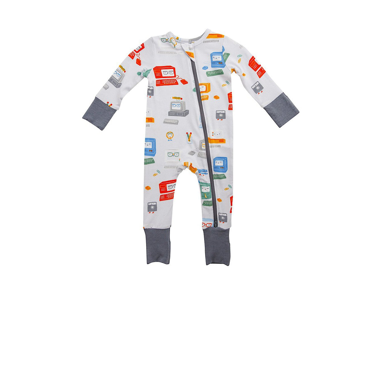 Baby Computer Zipper Romper