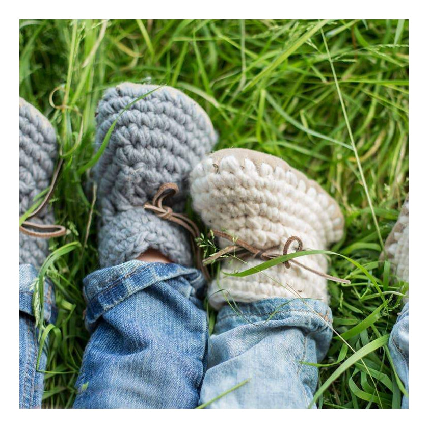 Baby Sweater Moccasins