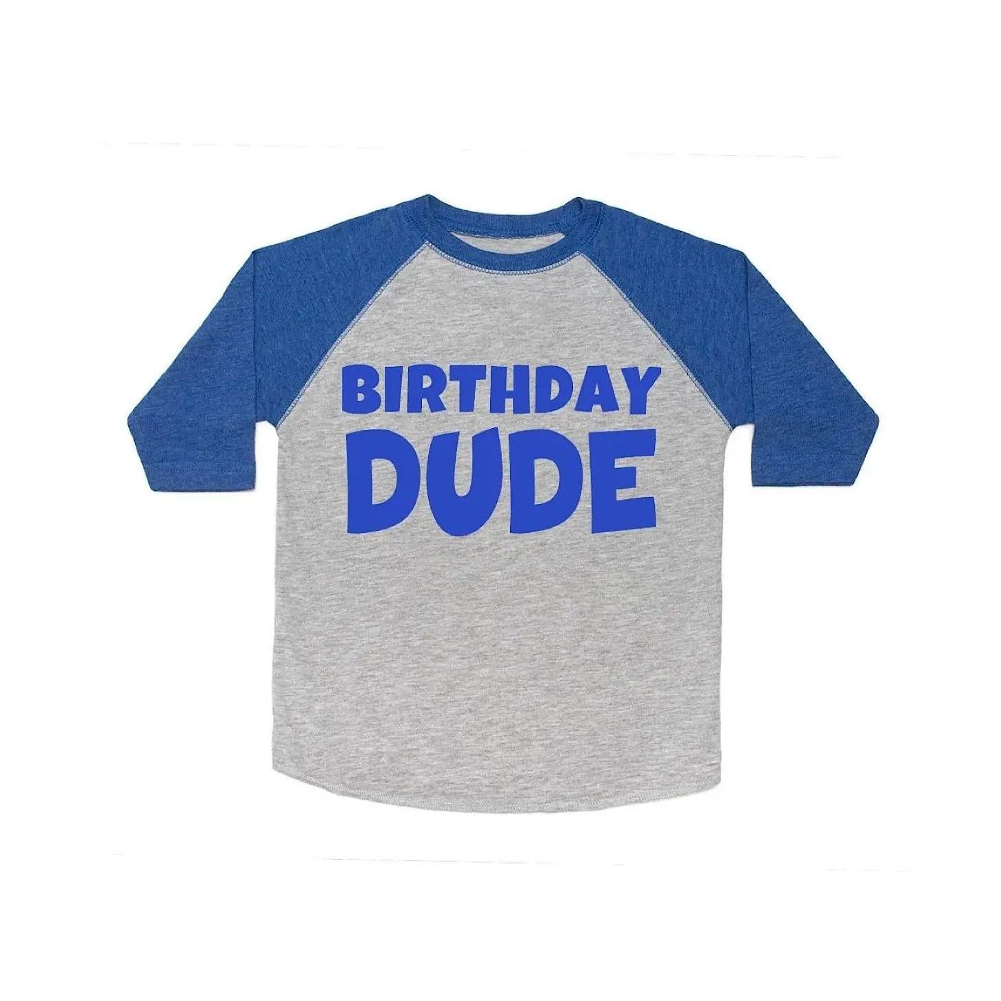 Birthday Dude Long Sleeve Shirt