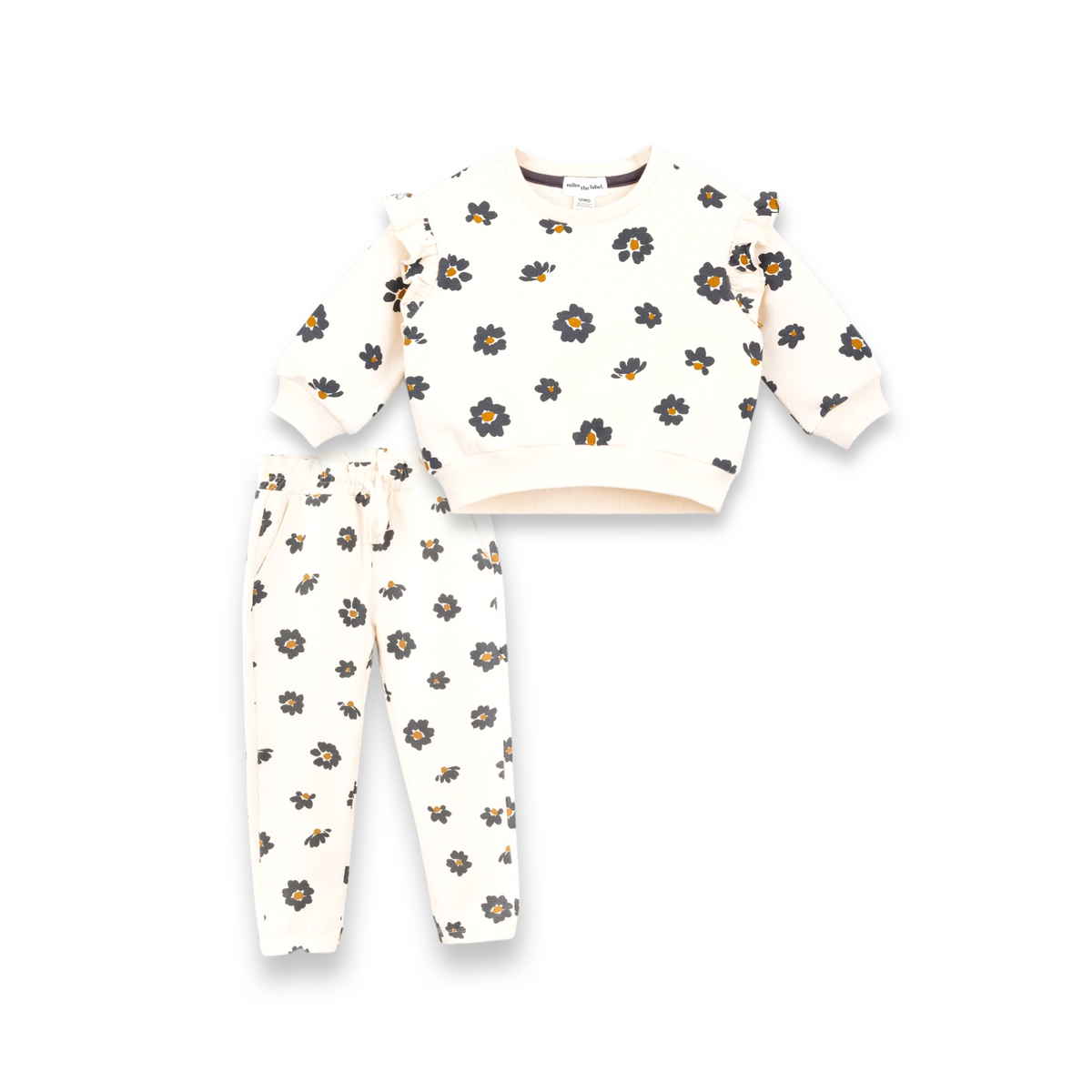 Blossom Creme Terry Top &amp; Joggers