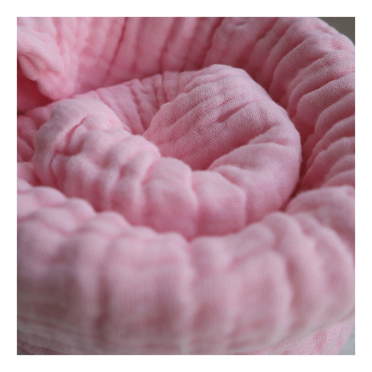 Blush Layered Muslin Blanket