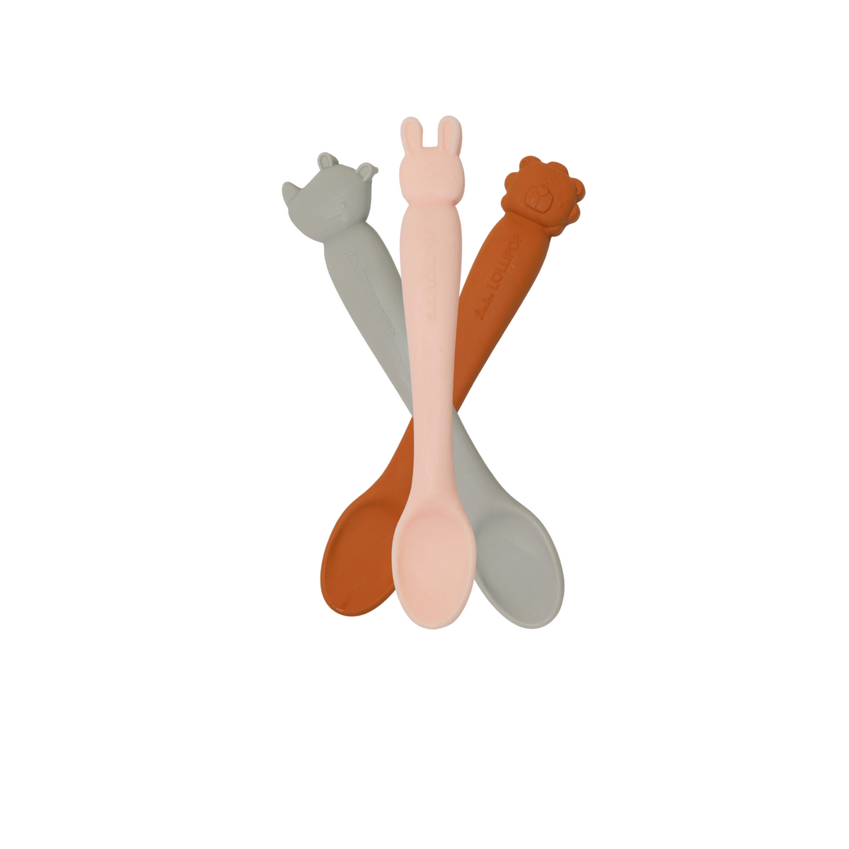 Born To Be Wild Silicone Feeding Spoons