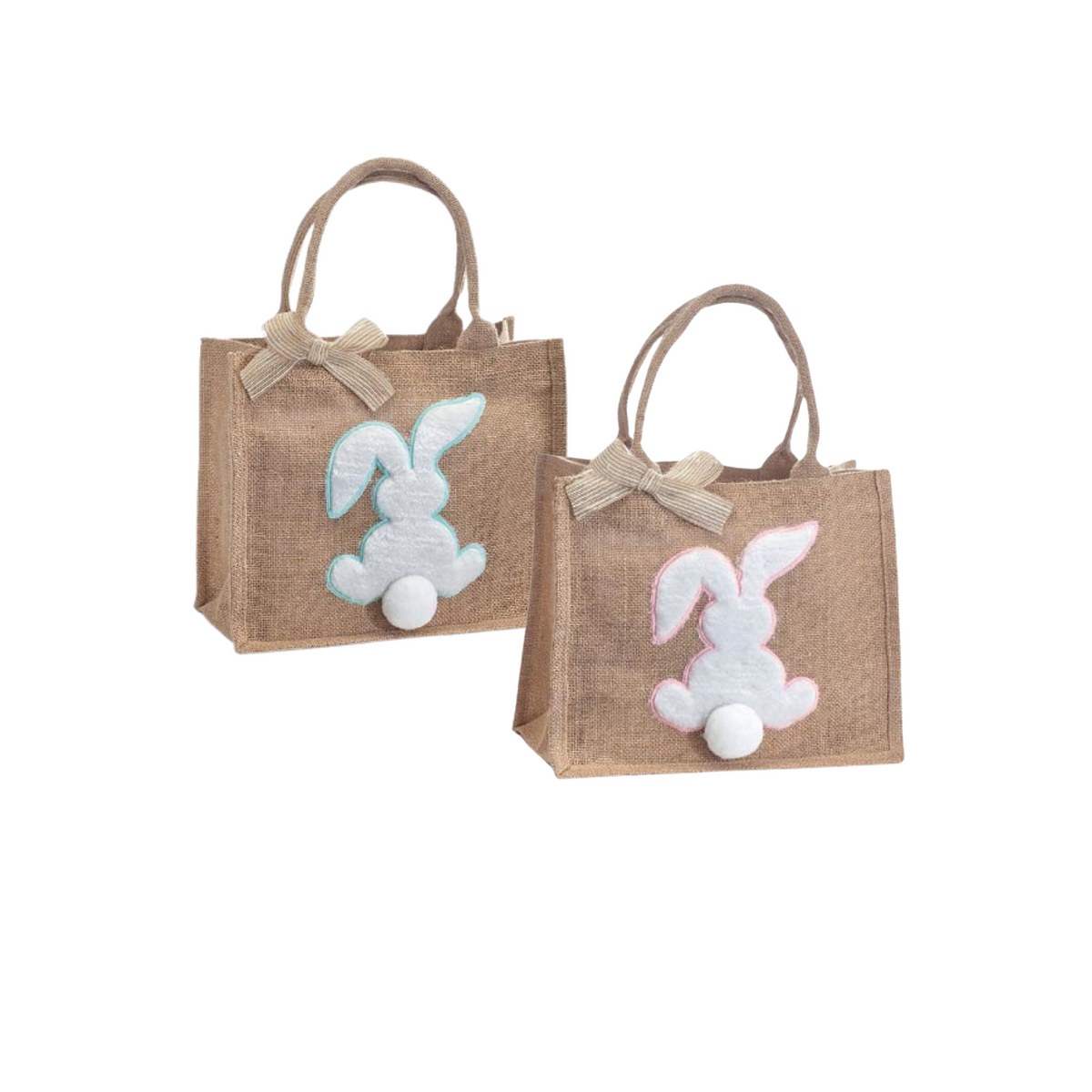 Burlap Bunny Totes
