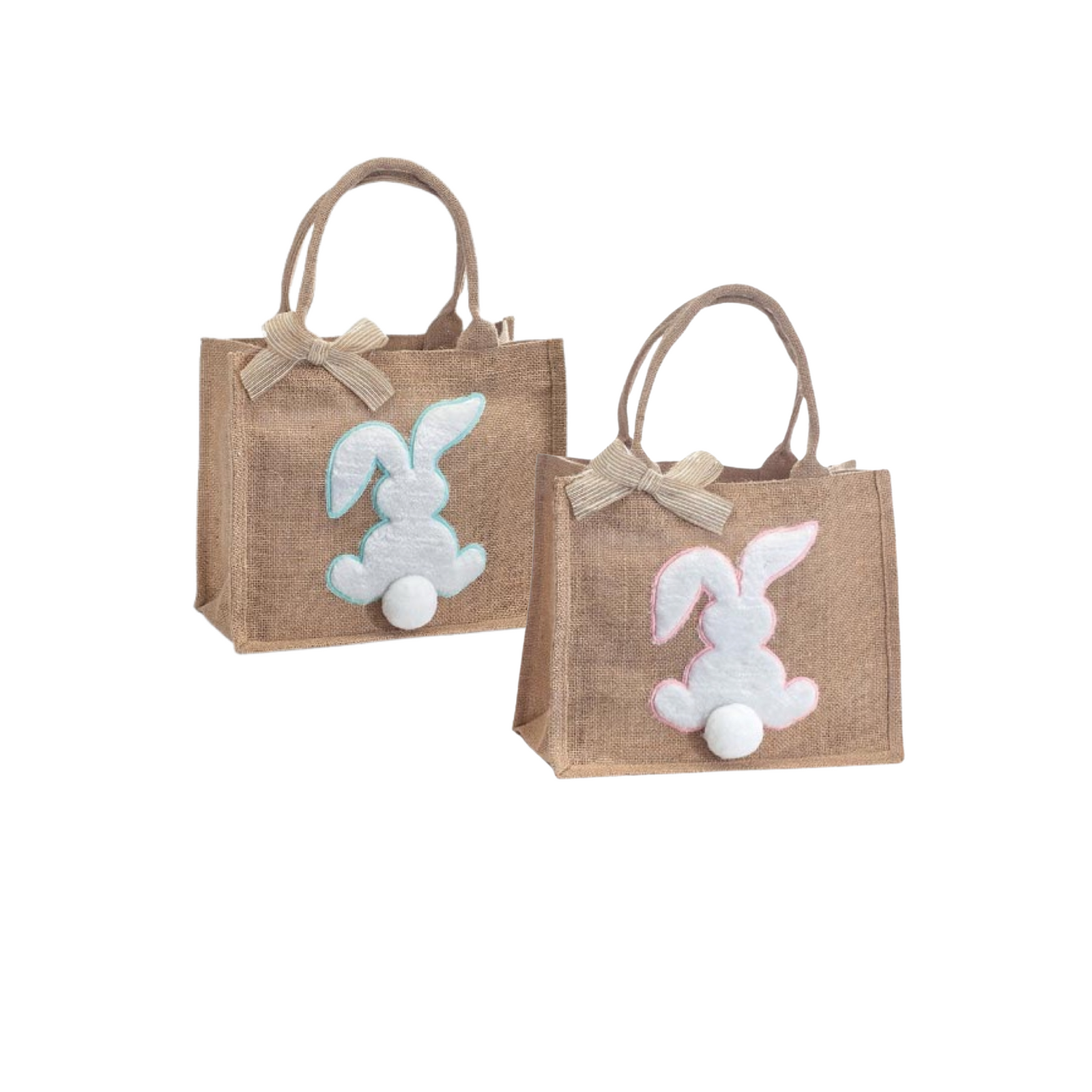 Burlap Bunny Totes