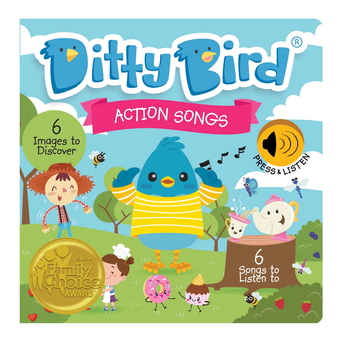 Ditty Bird Action Songs Book