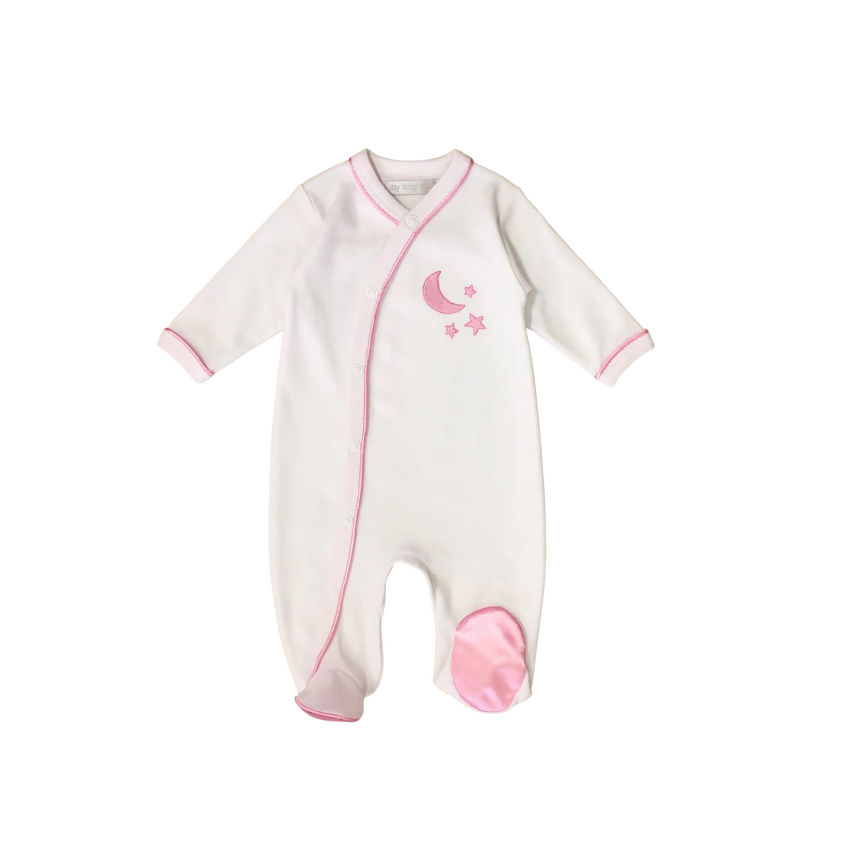 Celestial Satin Footie