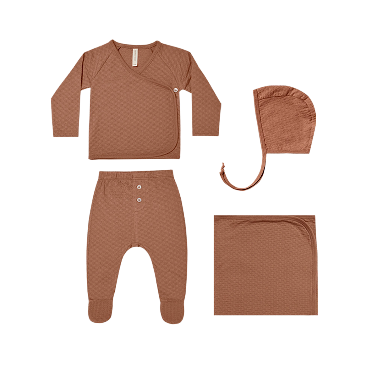 Clay Pointelle Bringing Home Baby Set