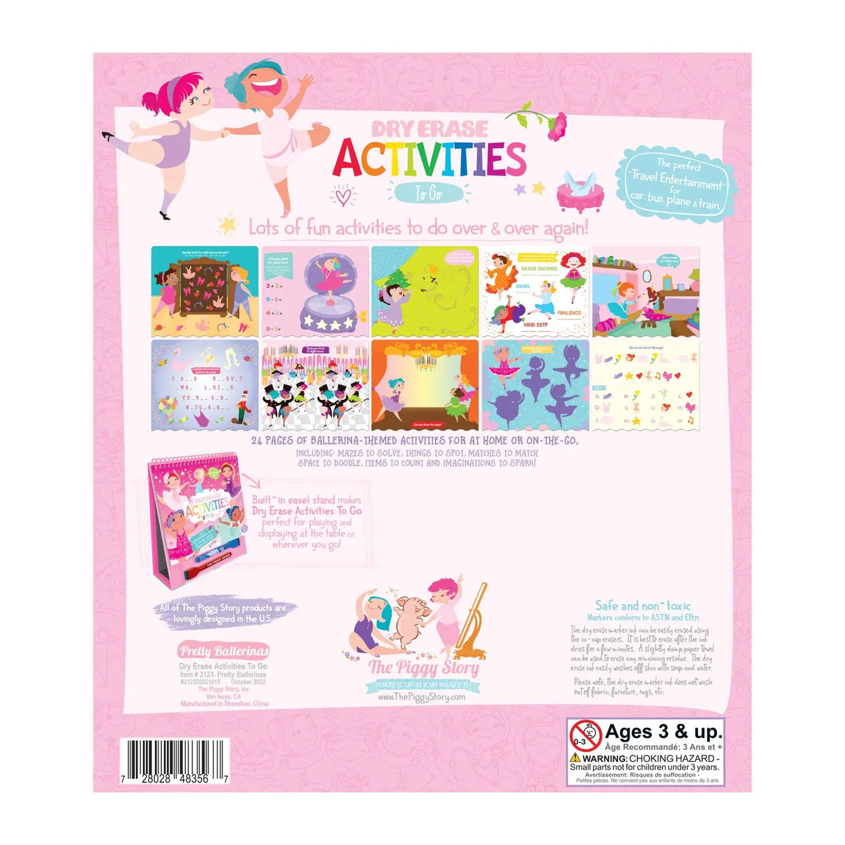 Dry Erase Activities To Go Pretty Ballerinas