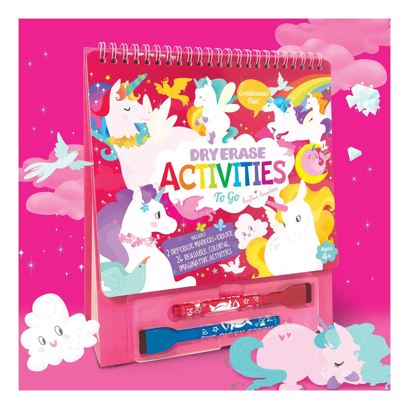 Dry Erase Activities To Go Unicorn Fantasy