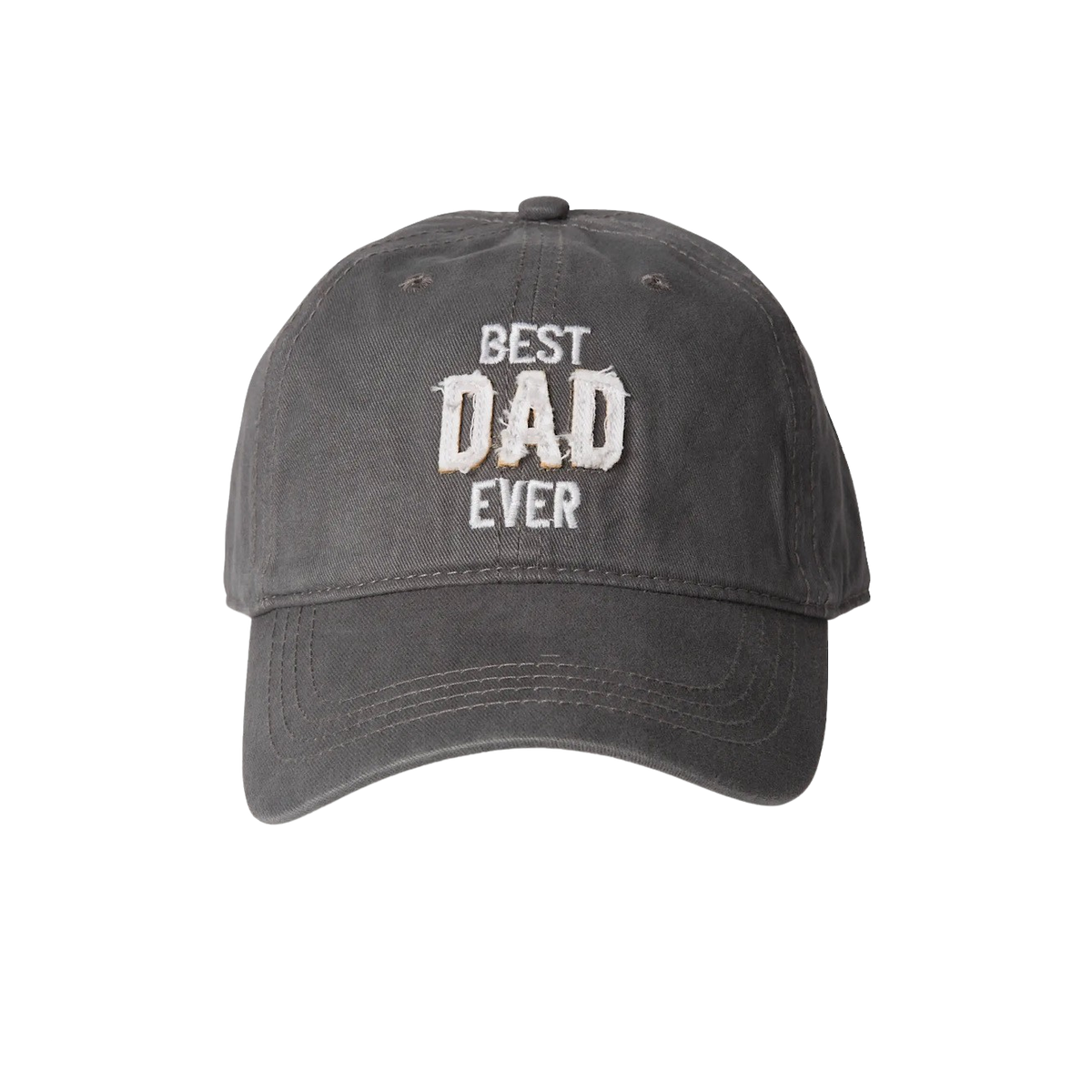 Best Dad Gray Baseball Hat