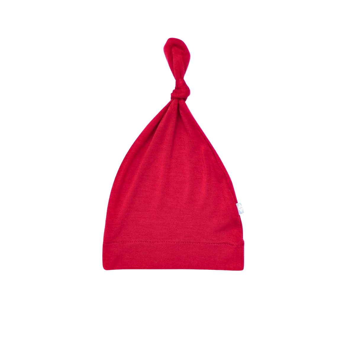 Bamboo Top Knot Hat-Red