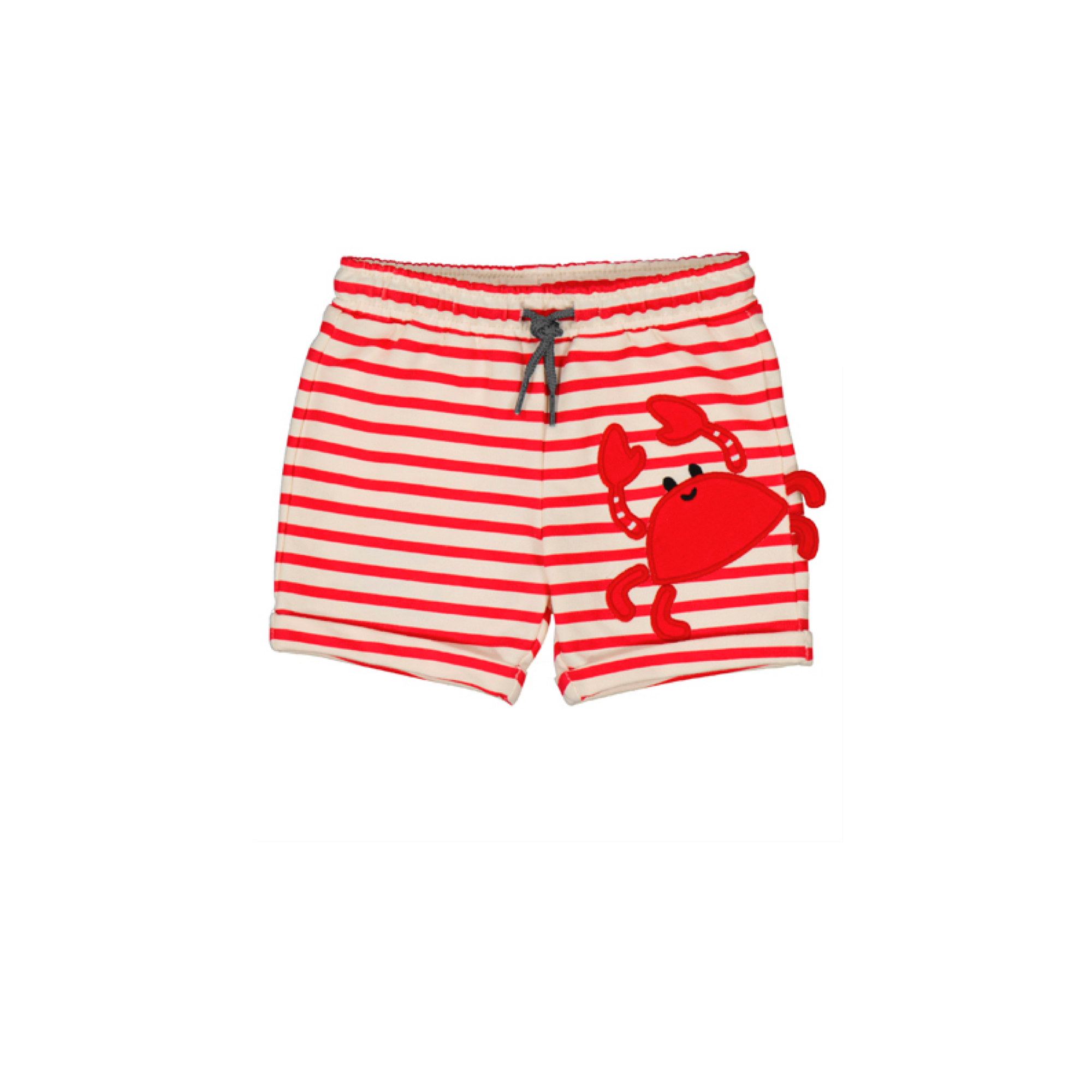 Striped Crab Bermuda Shorts
