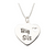 Sterling Silver Big Sis Heart Necklace
