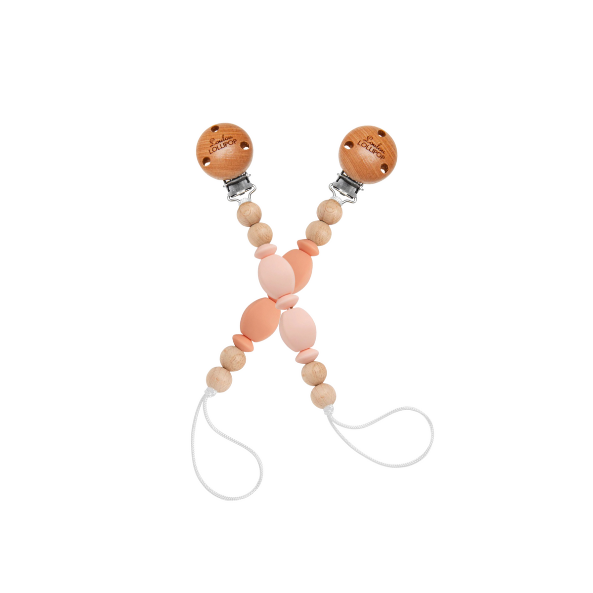 Soleil Silicone Pacifier Clips