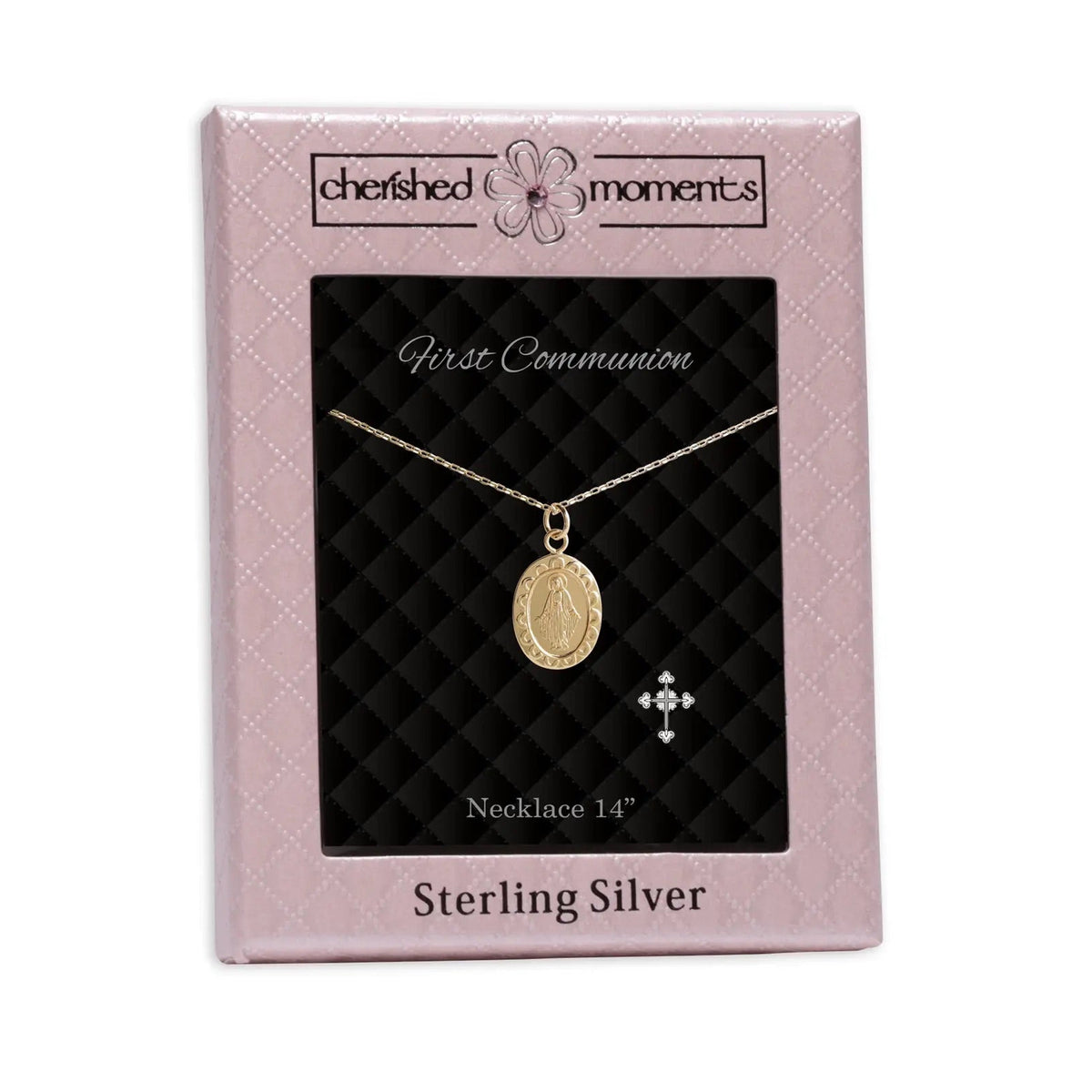 First Communion Gold Plated Miraculous Medal