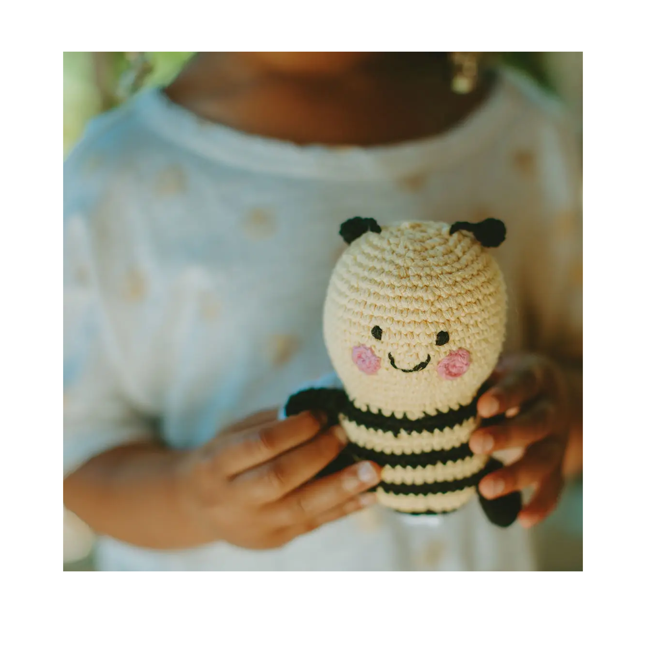 Bumble Rattle Friendly Bumble Bee Rattle - Tadpoles and Tiddlers