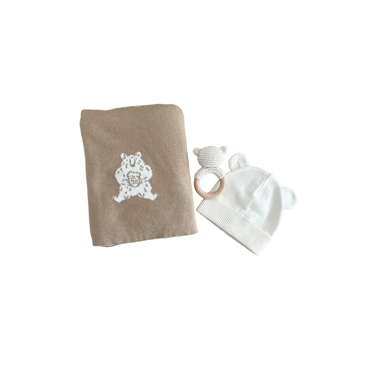 Honey Bear Blanket Gift Set