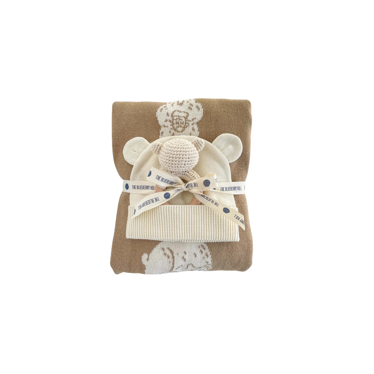 Honey Bear Blanket Gift Set