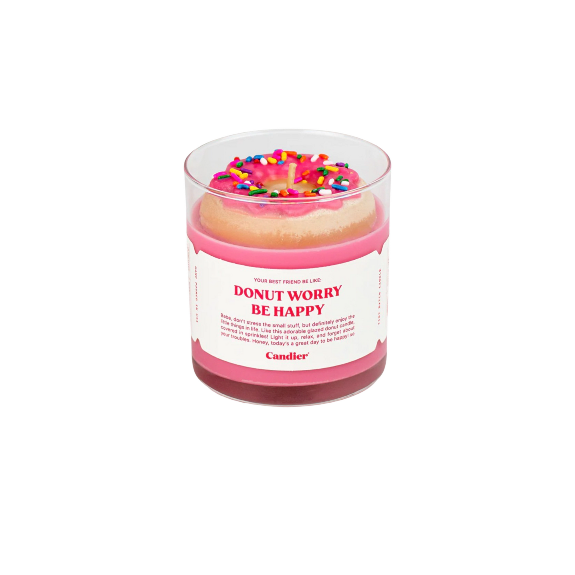 “Donut Worry Be Happy” Soy Candle