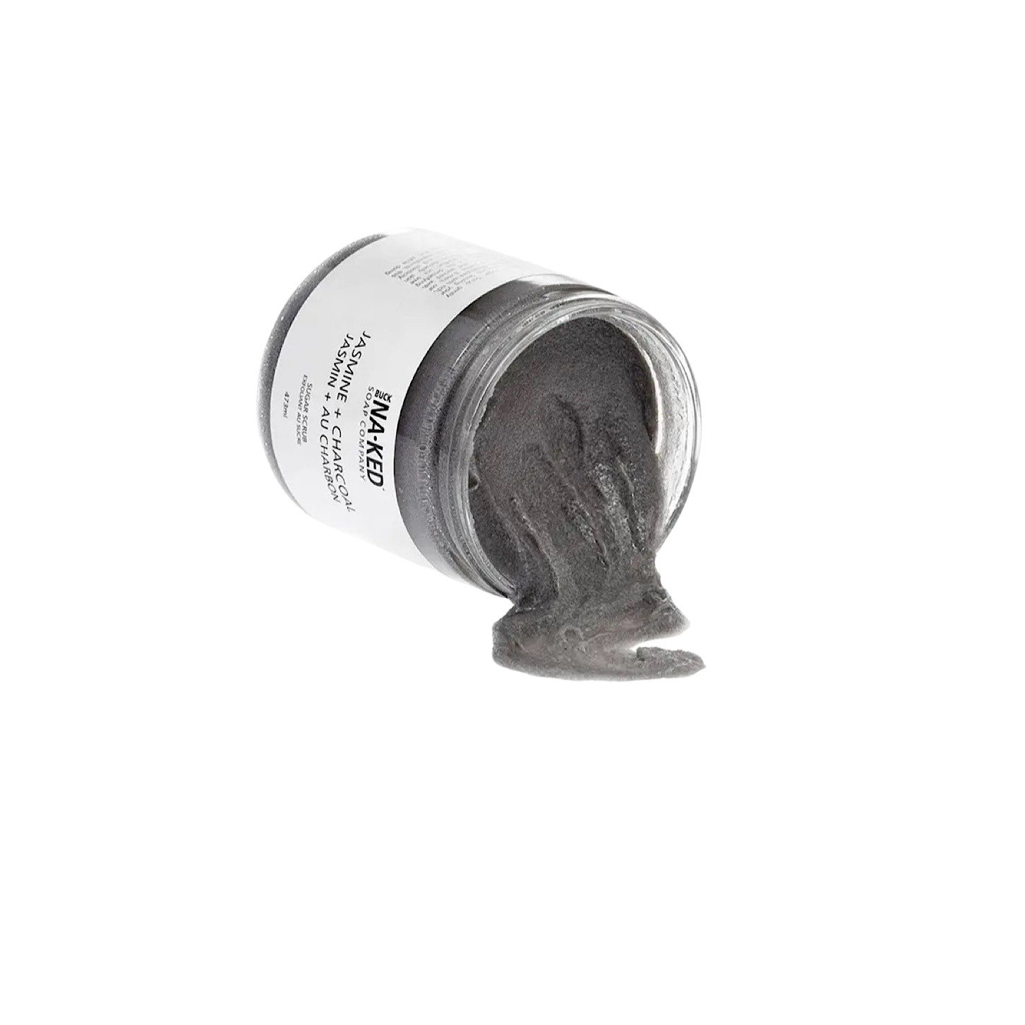 Jasmine + Charcoal Sugar Scrub