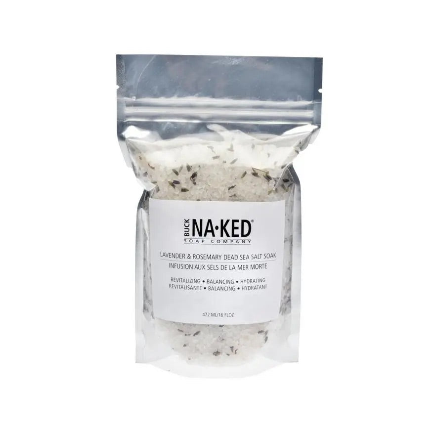 Lavender + Rosemary Bath Salt Soak