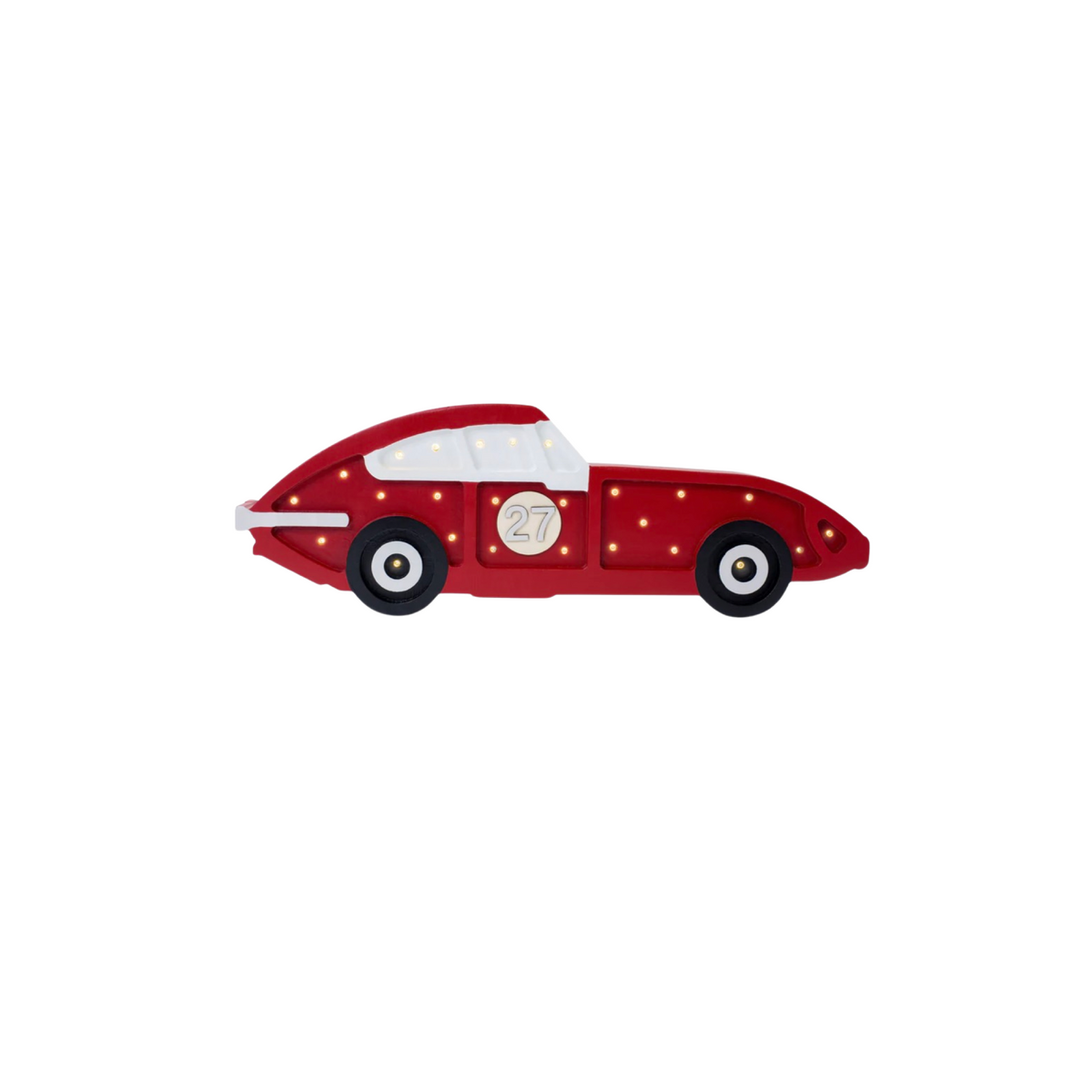 Little Lights Mini Red Race Car Lamp