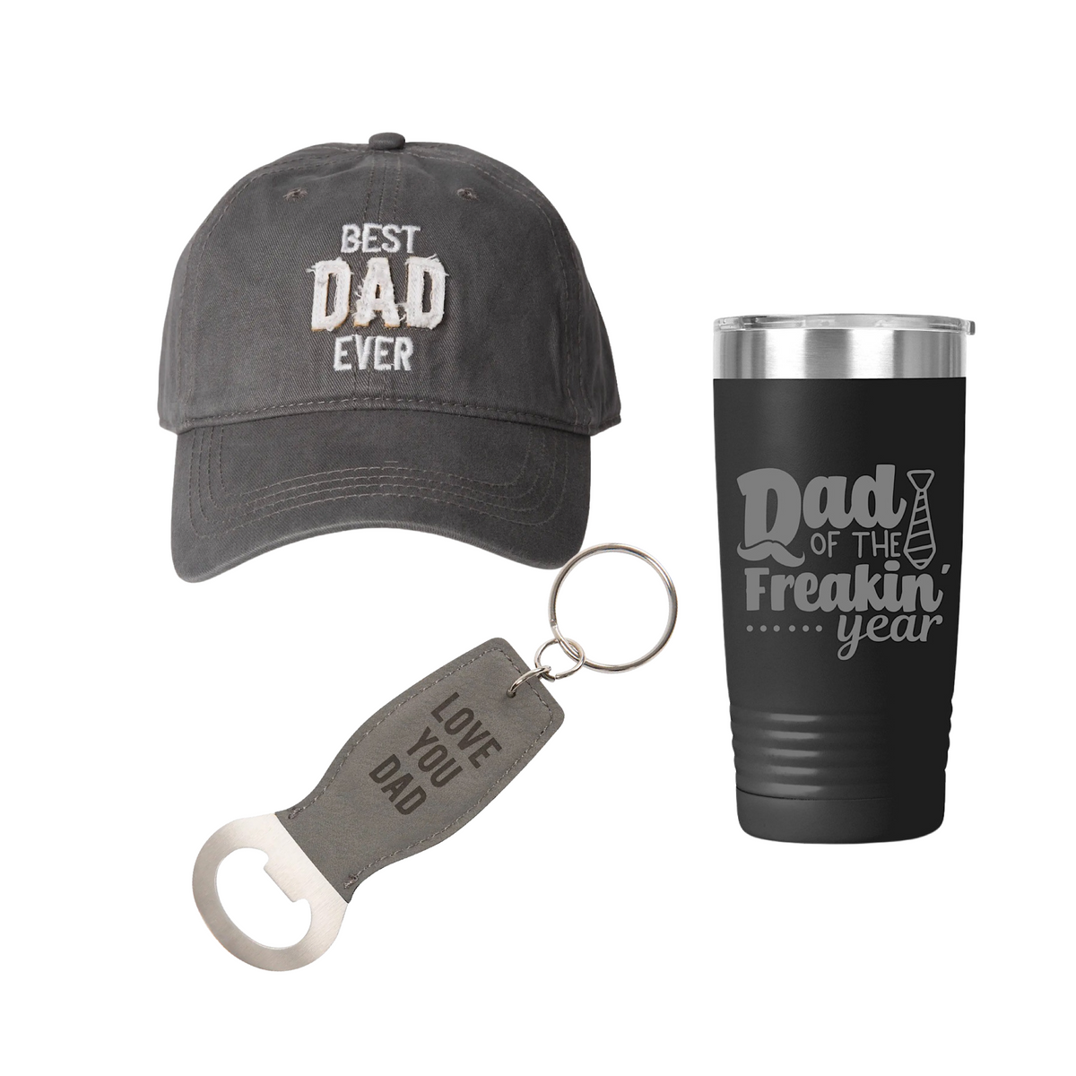 Love You Dad Bottle Opener Keychain