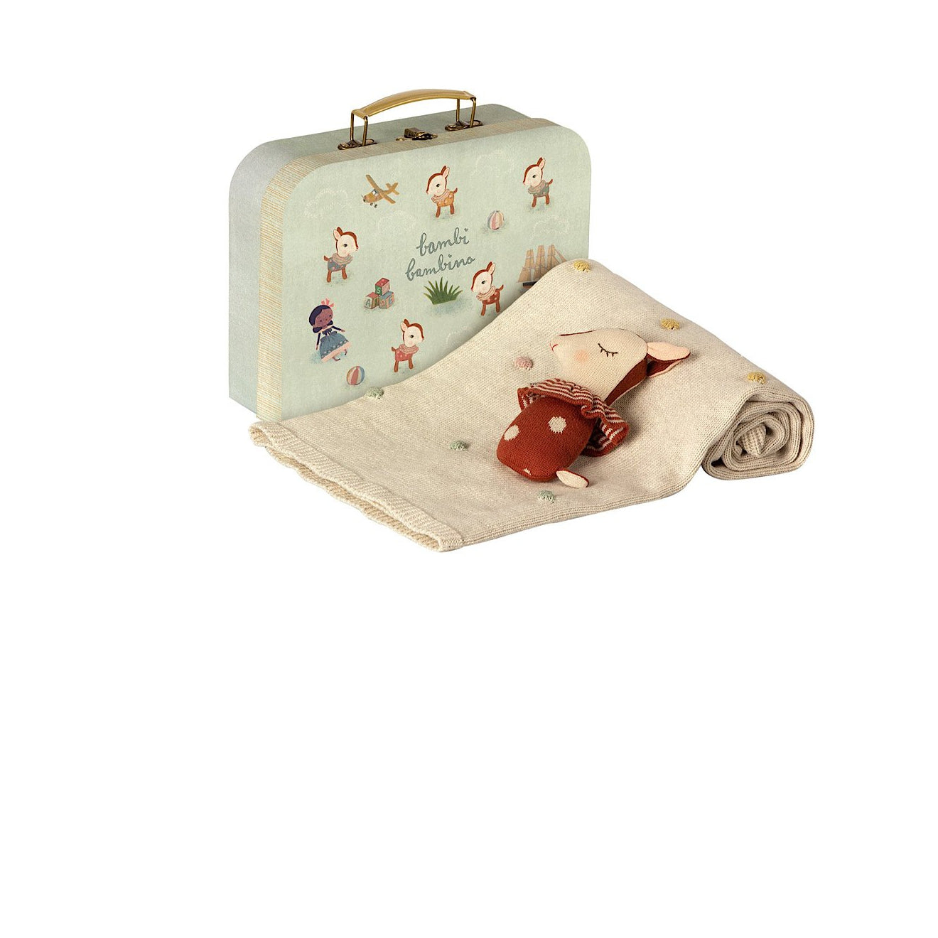 Maileg Heirloom Bambi Bambino Gift Set