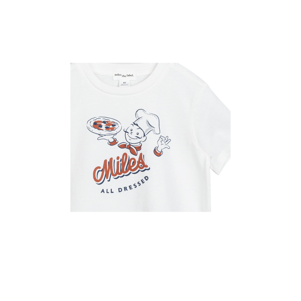 Miles Pizza Pie T-Shirt