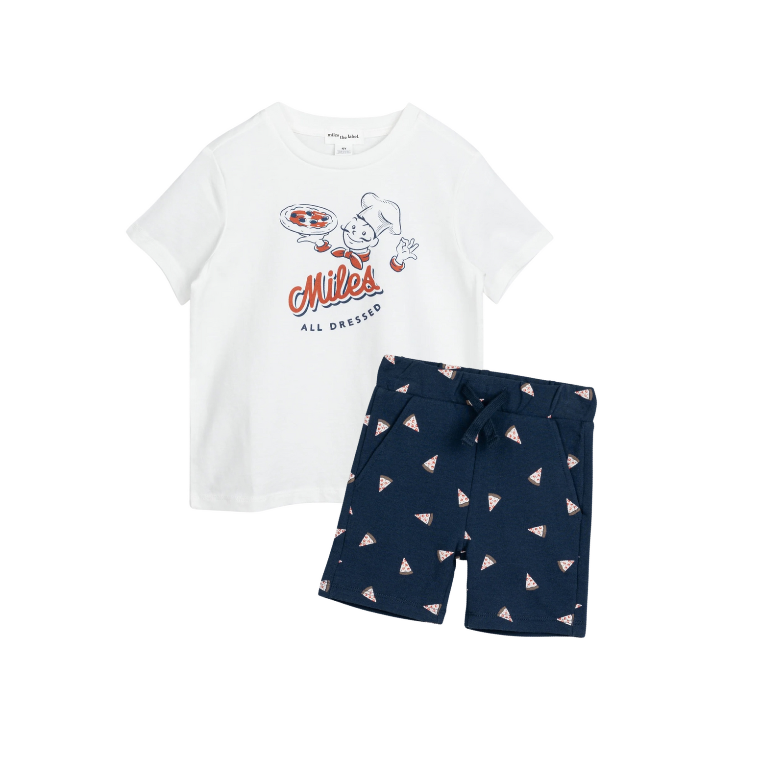 Miles Pizza Pie T-Shirt