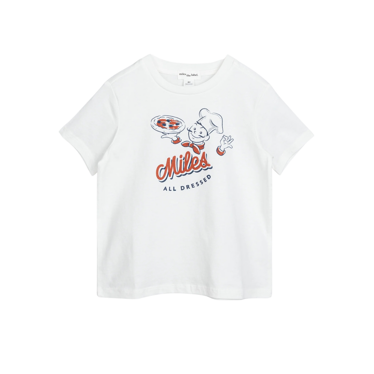 Miles Pizza Pie T-Shirt