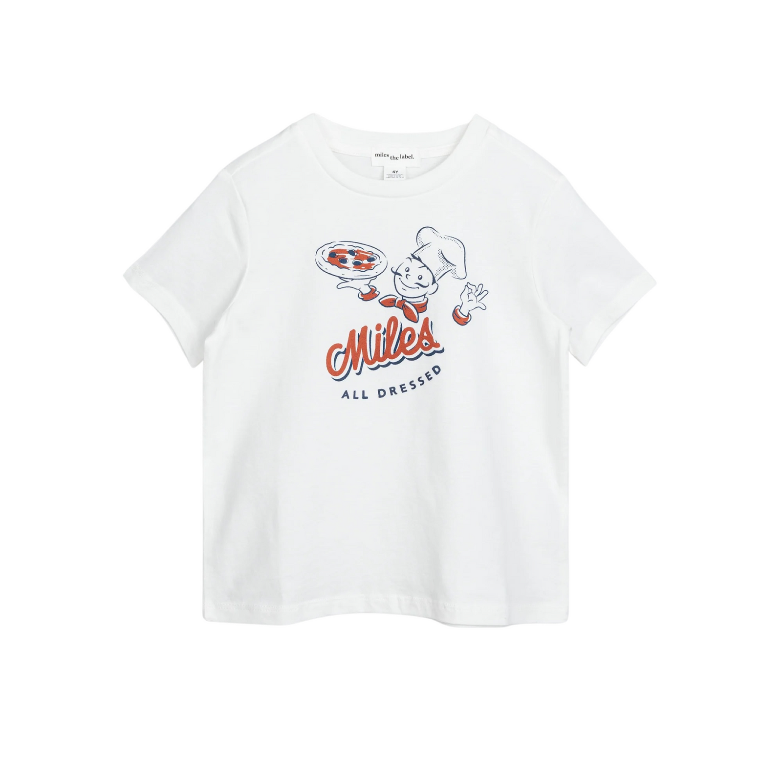 Miles Pizza Pie T-Shirt