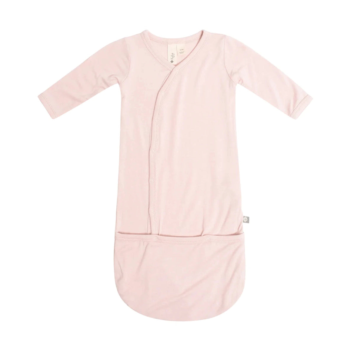 Newborn Bundler Gown-Blush