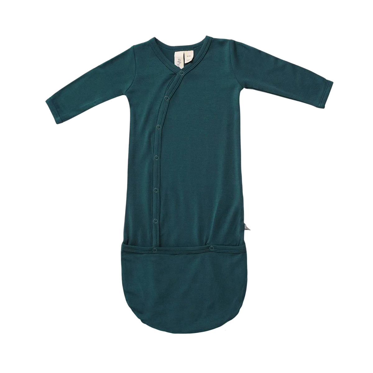Newborn Bundler Gown-Emerald