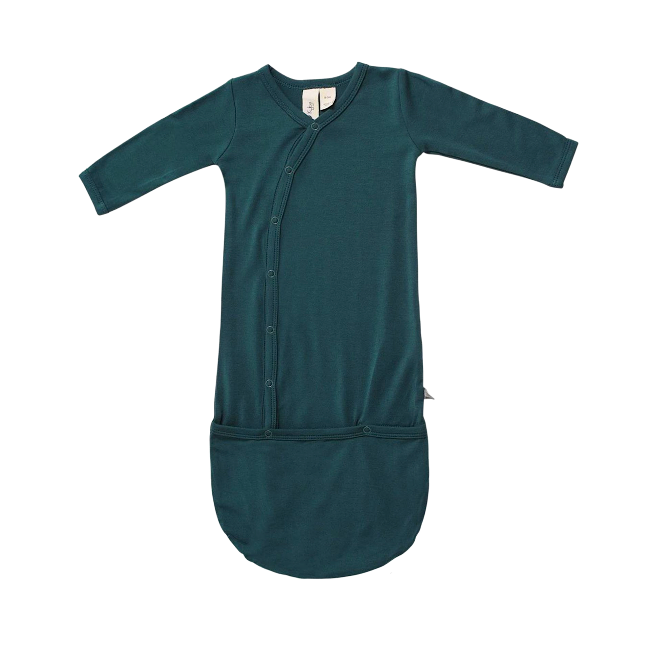 Newborn Bundler Gown-Emerald