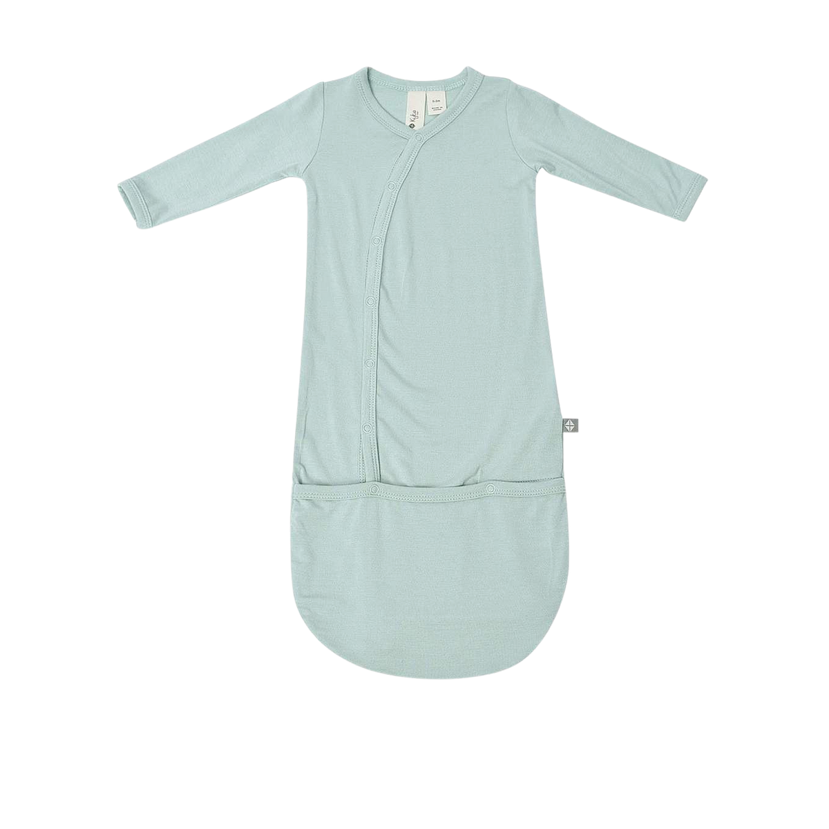 Newborn Bundler Gown-Sage