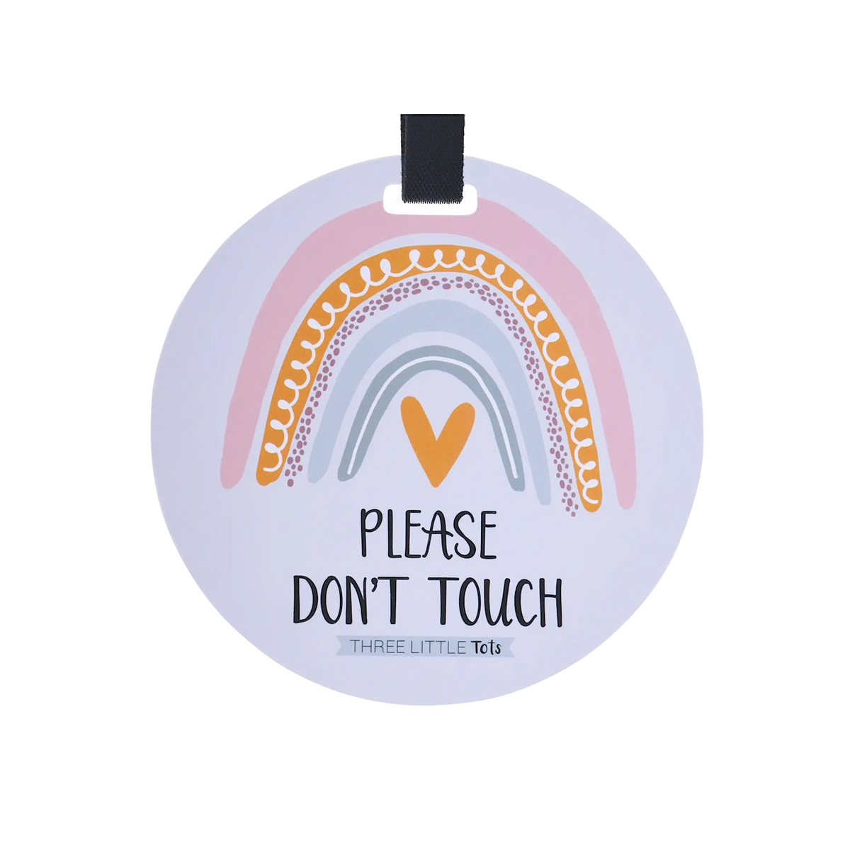 No Touching Baby Carseat and Stroller Tags