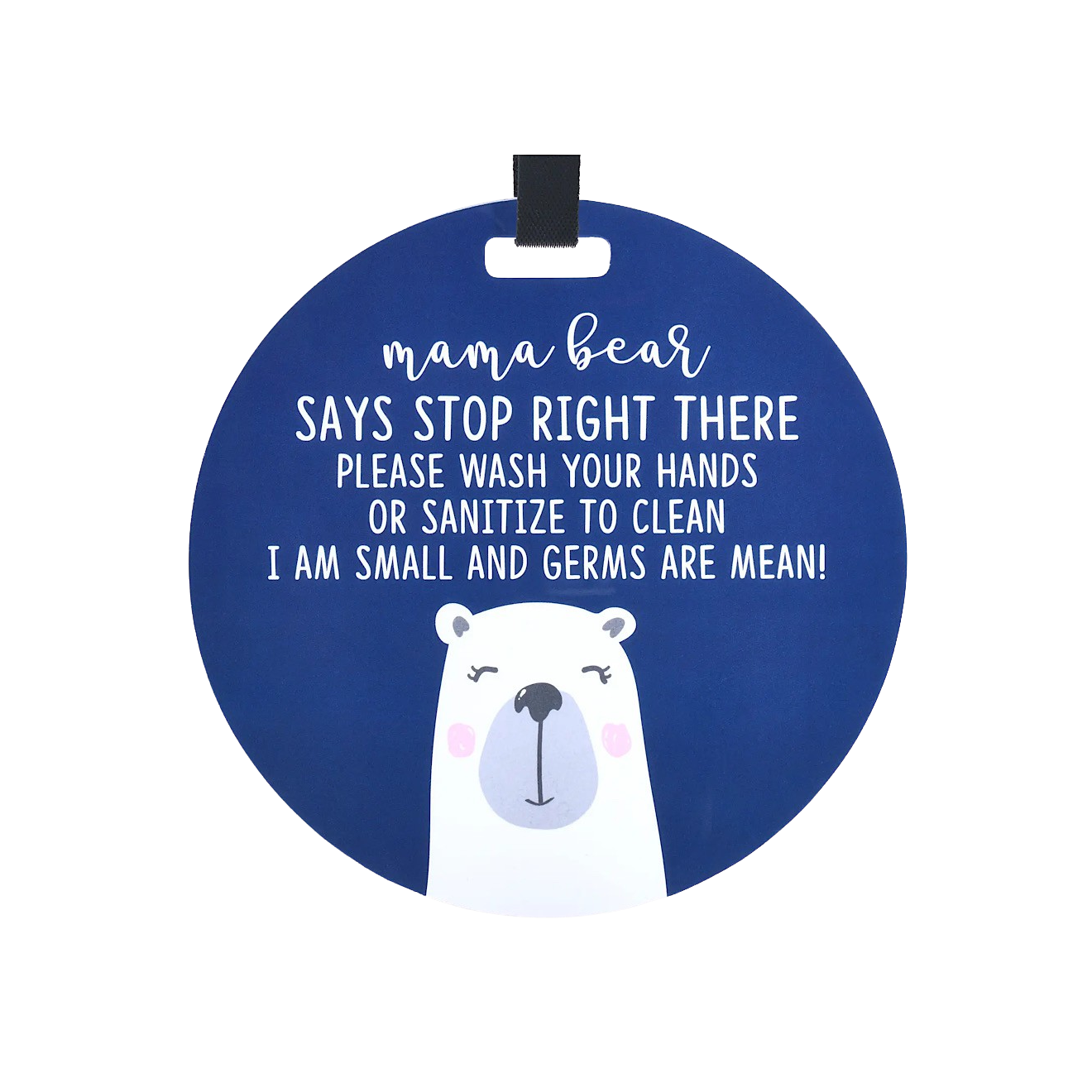 No Touching Baby Carseat and Stroller Tags