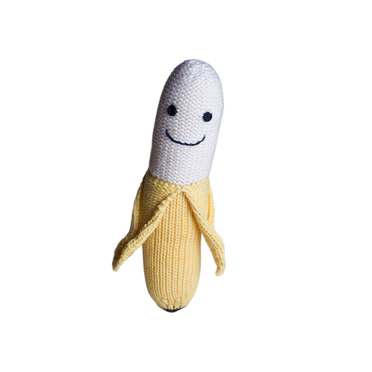 Organic Banana Baby Rattle