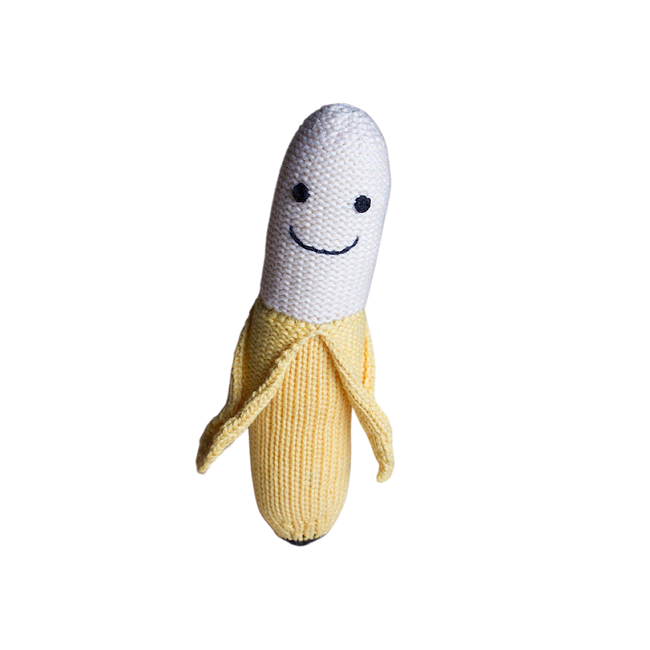 Organic Banana Baby Rattle